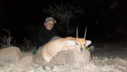 Trophy Steenbok with Africa Hunt Lodge